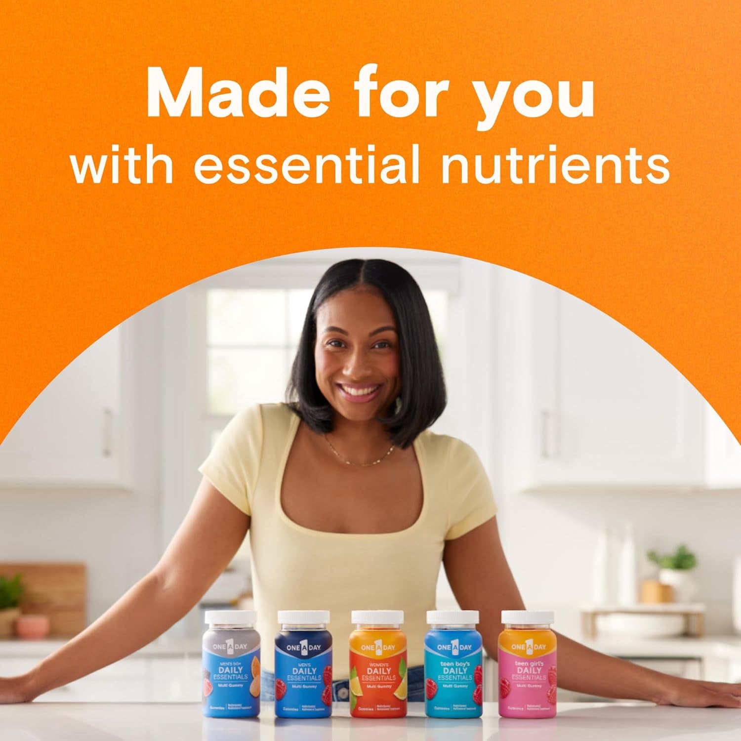 Men’S Daily Essentials Multivitamin Gummies, Multivitamin for Men, Bone Health, Zinc, Raspberry Natural Flavor, 120 Gummies