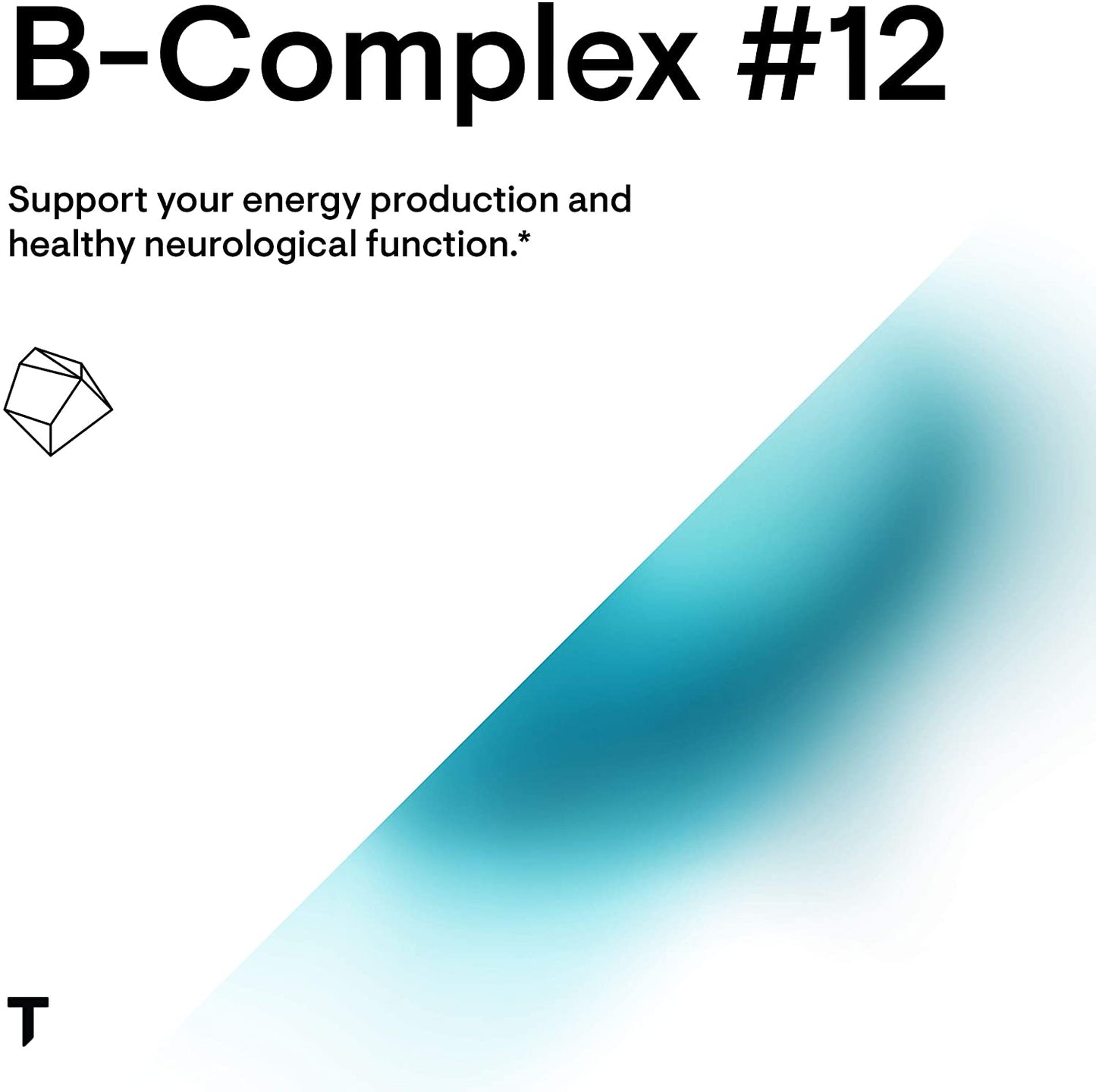 - B-Complex #12 - Vitamin B Complex with Active B12 and Folate - 60 Capsules