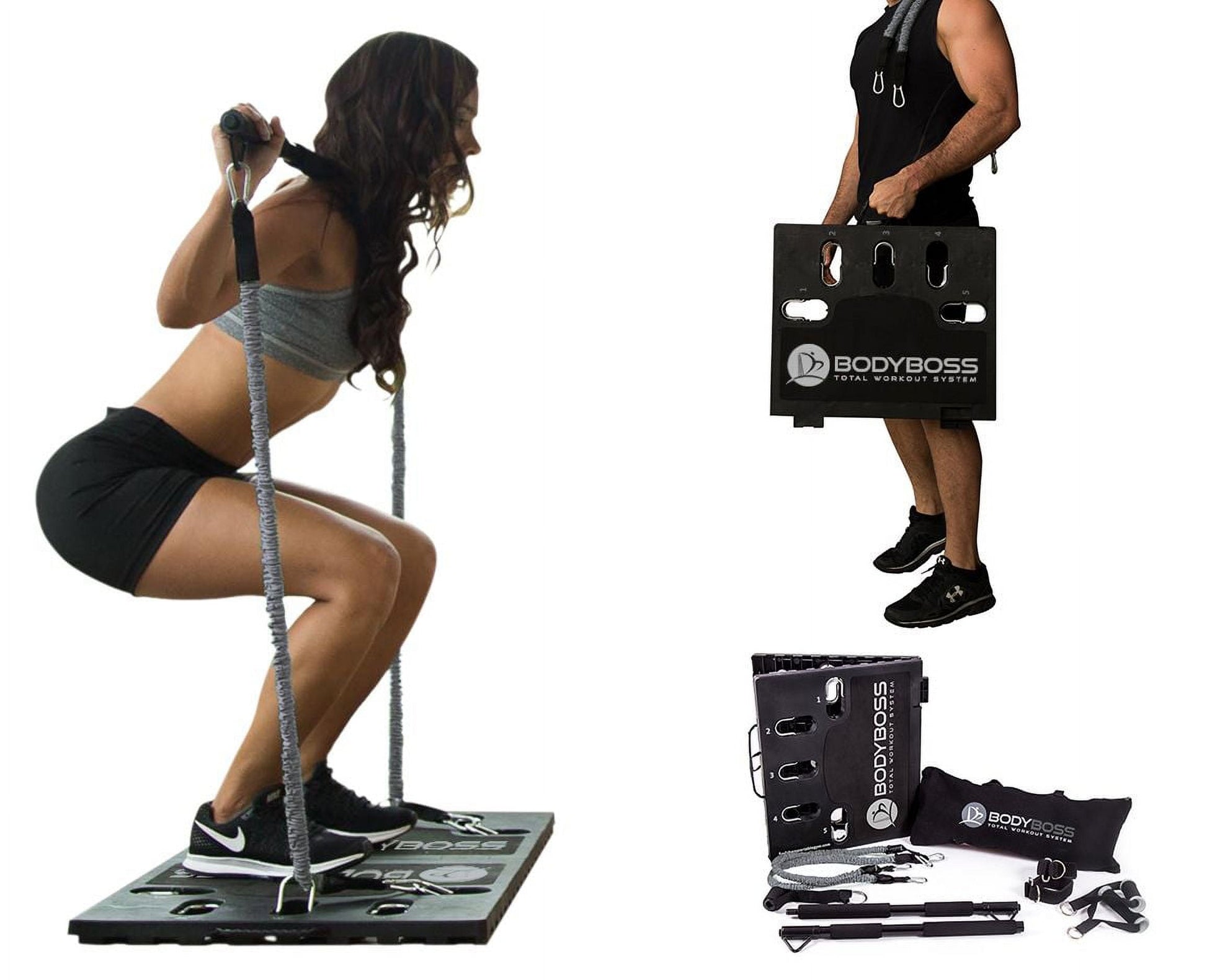 BodyBoss 2.0 - Full Portable Home Gym Workout Package