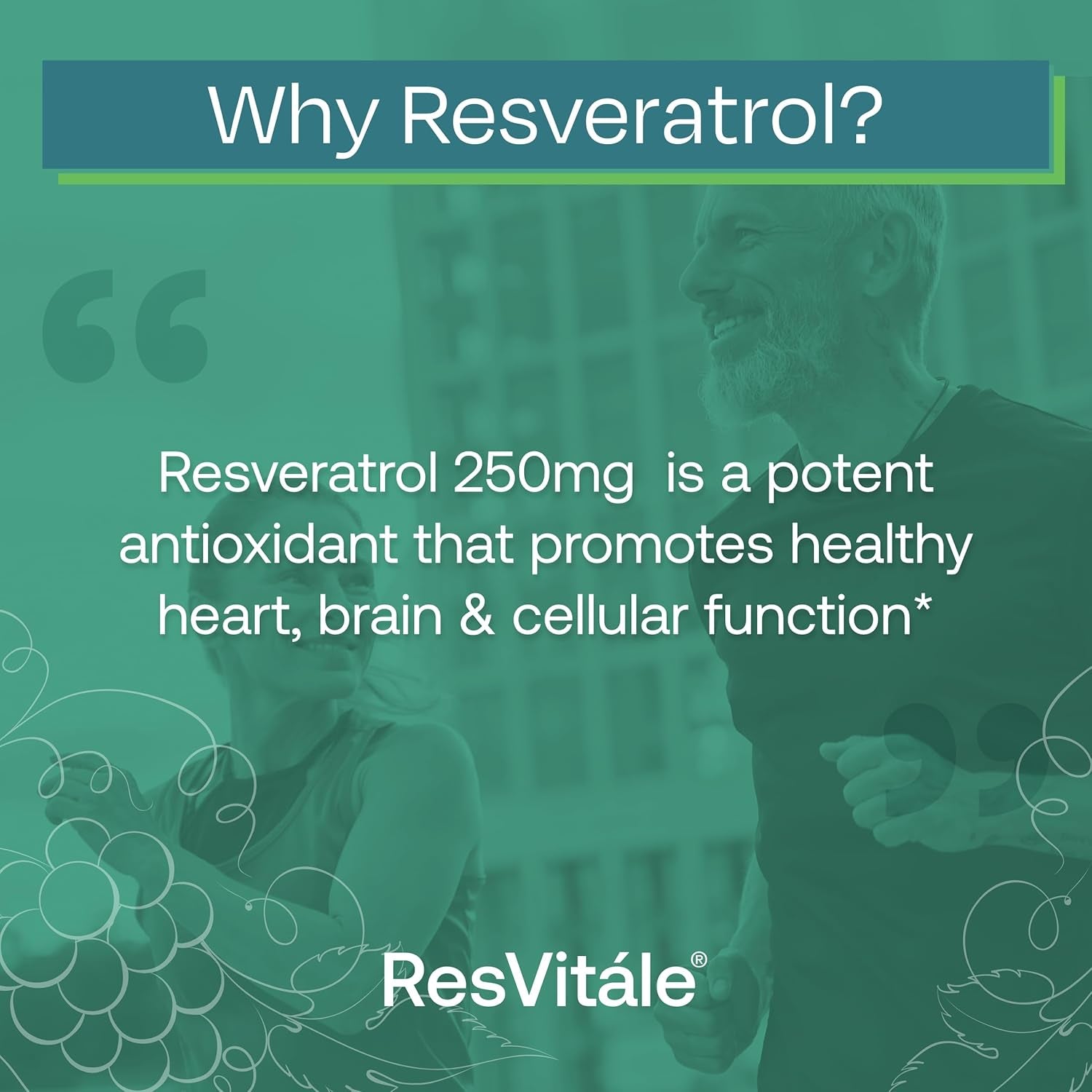 ResVitále™ Resveratrol Veggie Capsules