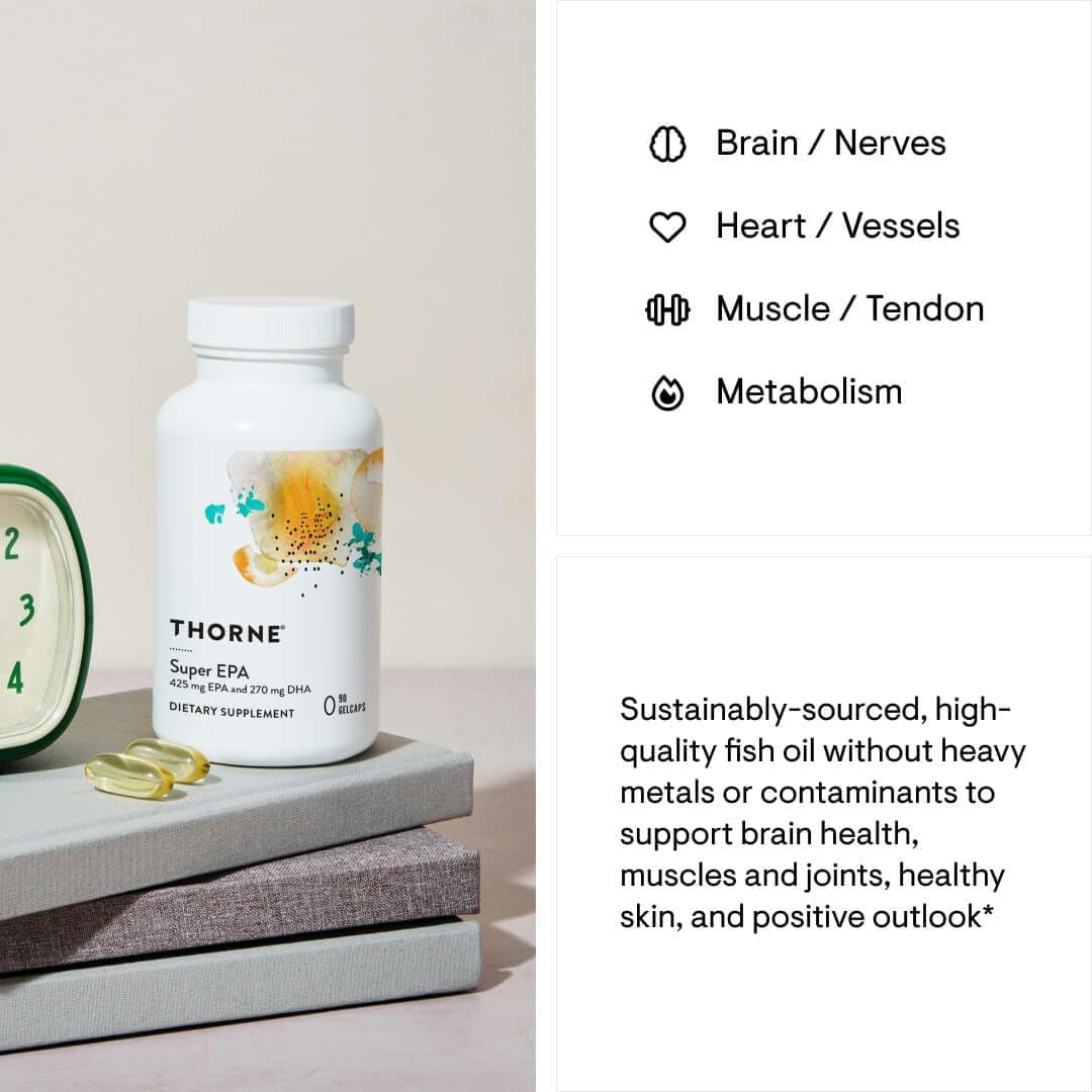 - Super EPA - Omega-3 Fatty Acids EPA 425Mg & DHA 270Mg Supplement - Support Brain, Cardiovascular, Joints & Skin* - Gluten, Dairy & Soy-Free - 90 Gelcaps