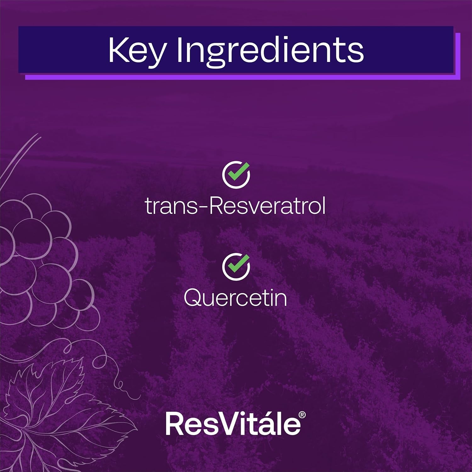 ResVitále™ Resveratrol Veggie Capsules