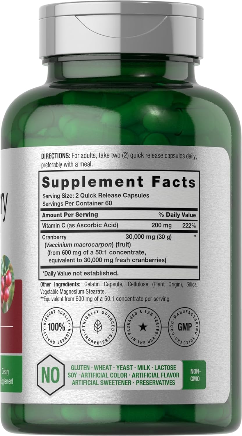 Horbaach Cranberry Concentrate Extract Pills