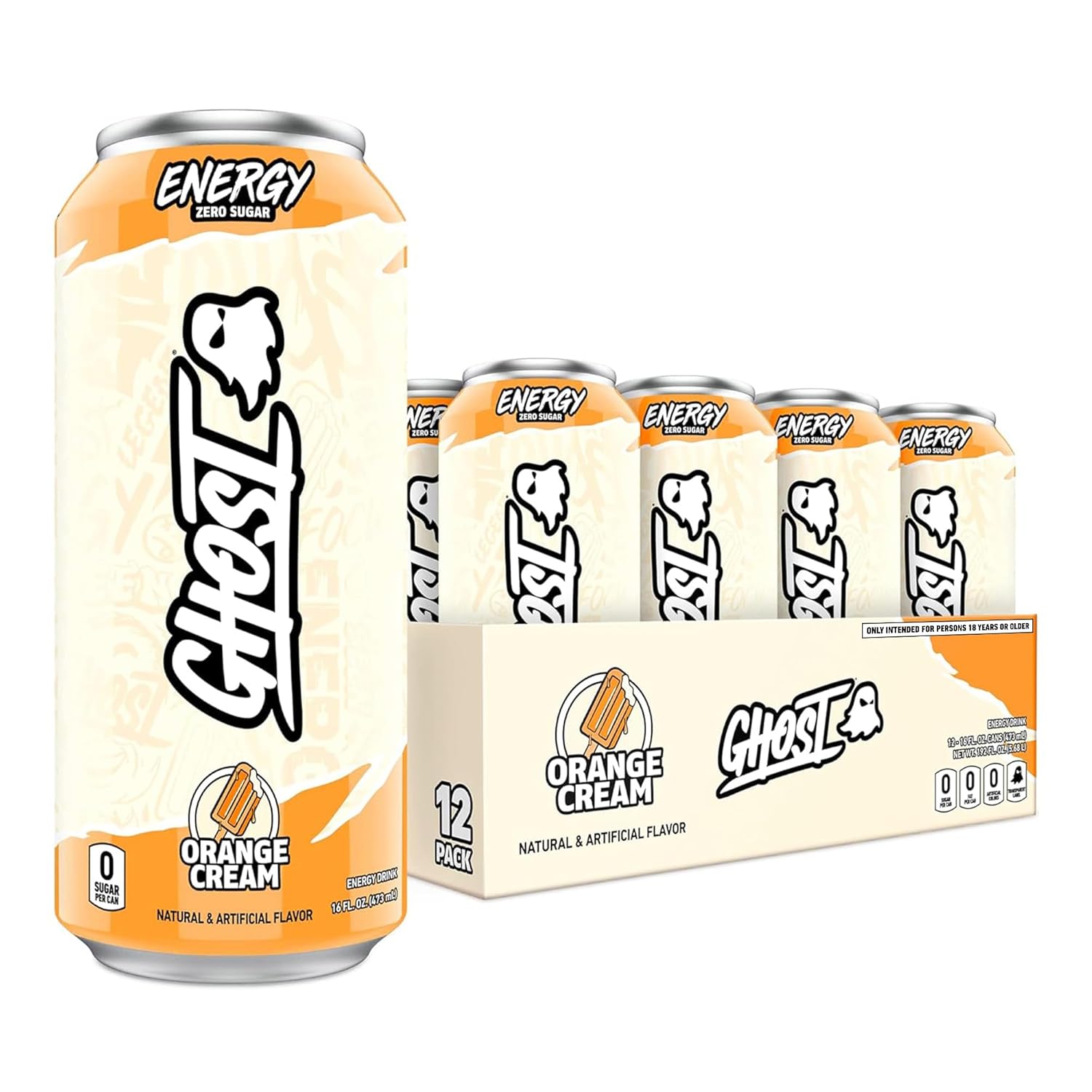 Ghost Energy Drinks - Orange Cream