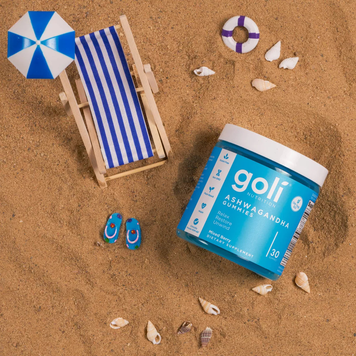 Goli Nutrition Ashwagandha Vegan Gummies