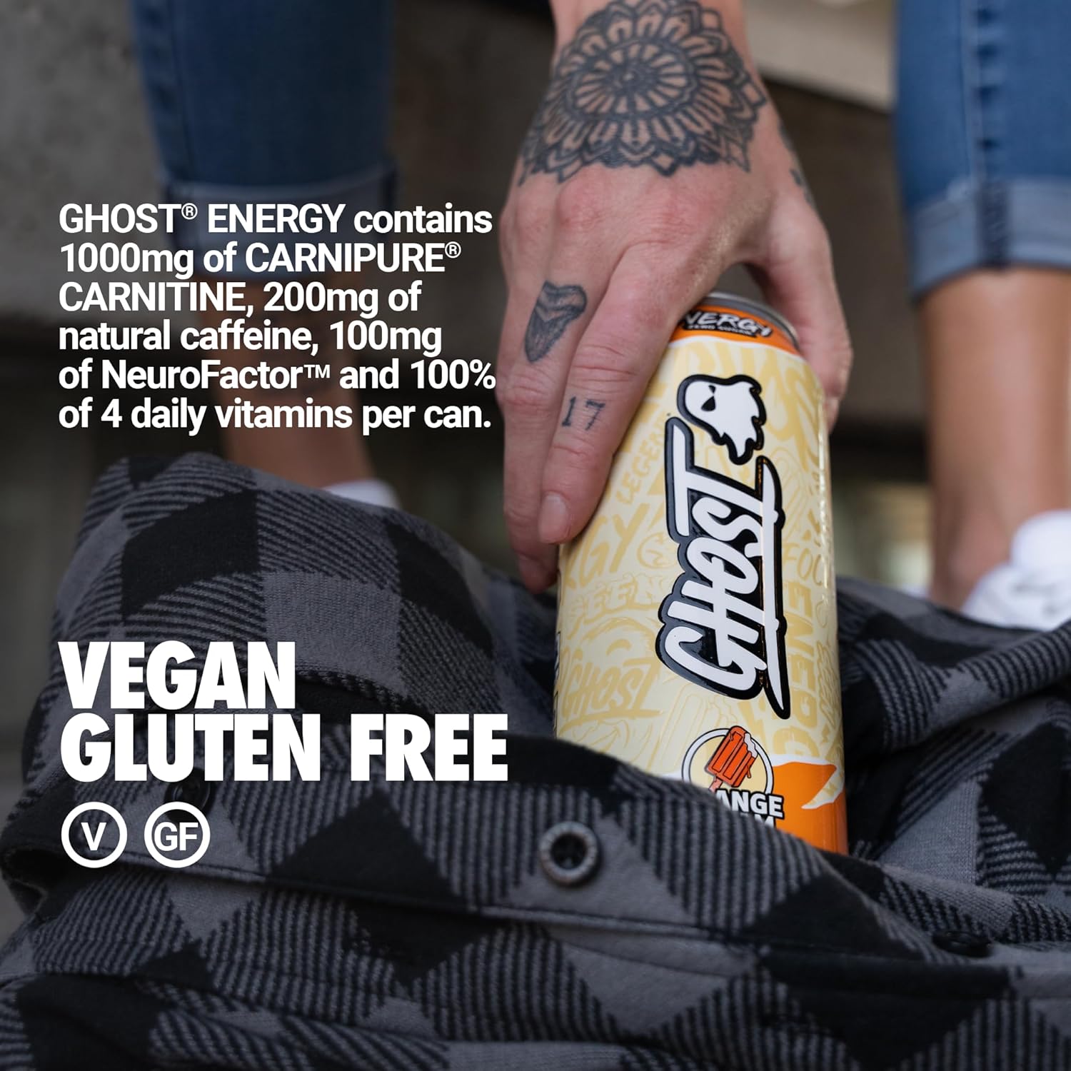 Ghost Energy Drinks - Orange Cream