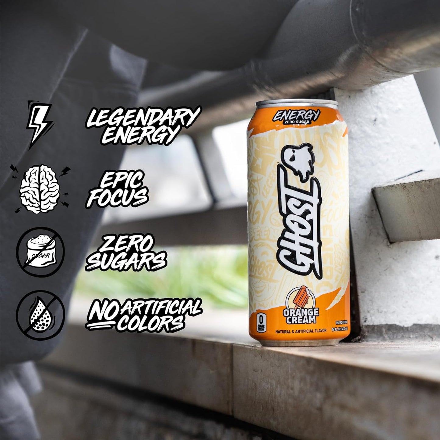 Ghost Energy Drinks - Orange Cream