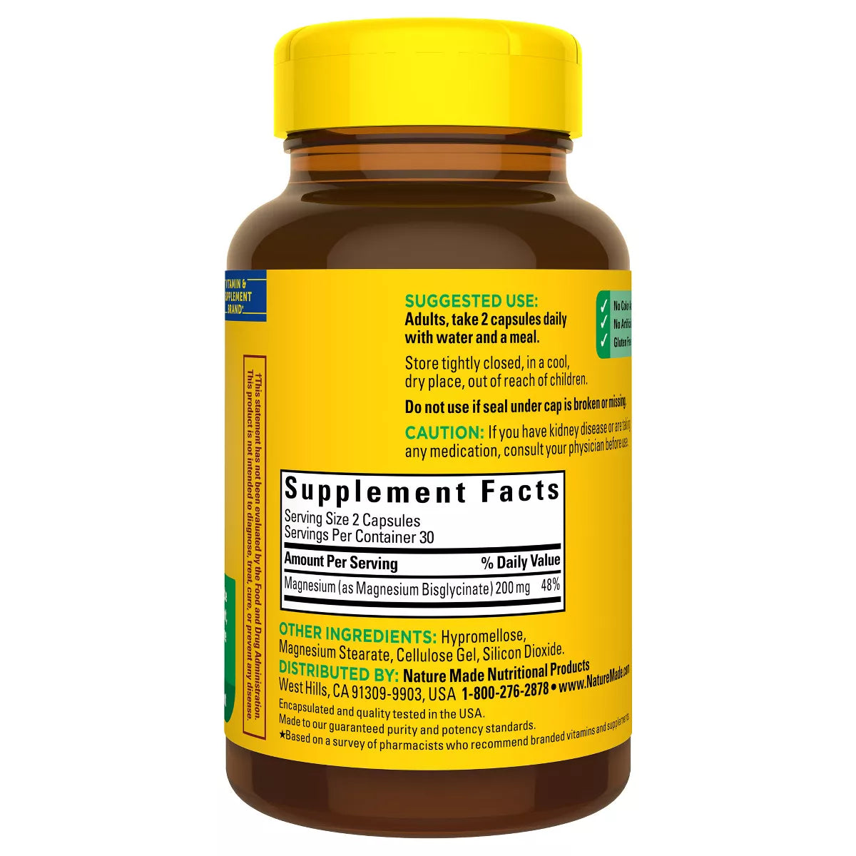 Nature Made High Absorption Magnesium Glycinate