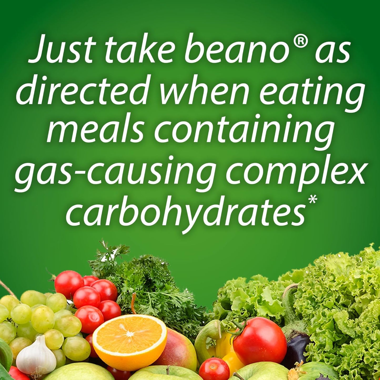 Digestive Enzyme, Preventive Gas Relief for Adults, Helps Prevent Gas & Bloating, 150 Tablets