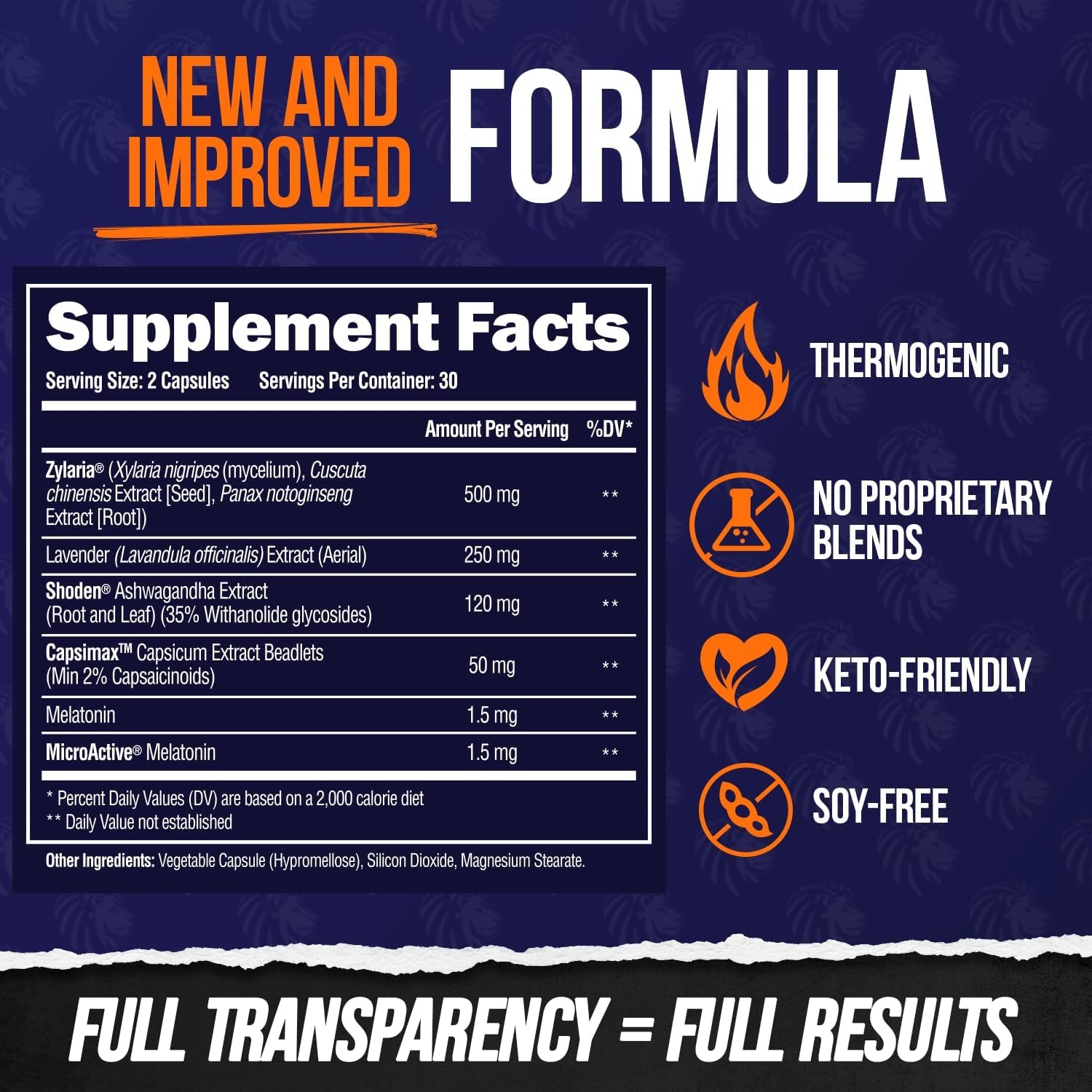 Alpha Lion Night Burn Metabolism Booster