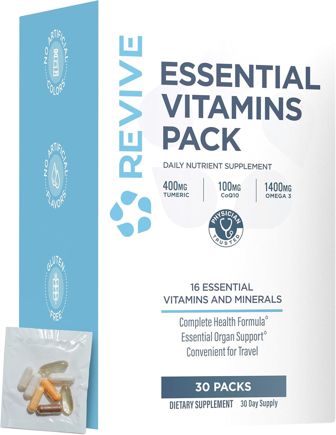 Revive MD Essential Vitamin Packs for Men & Women