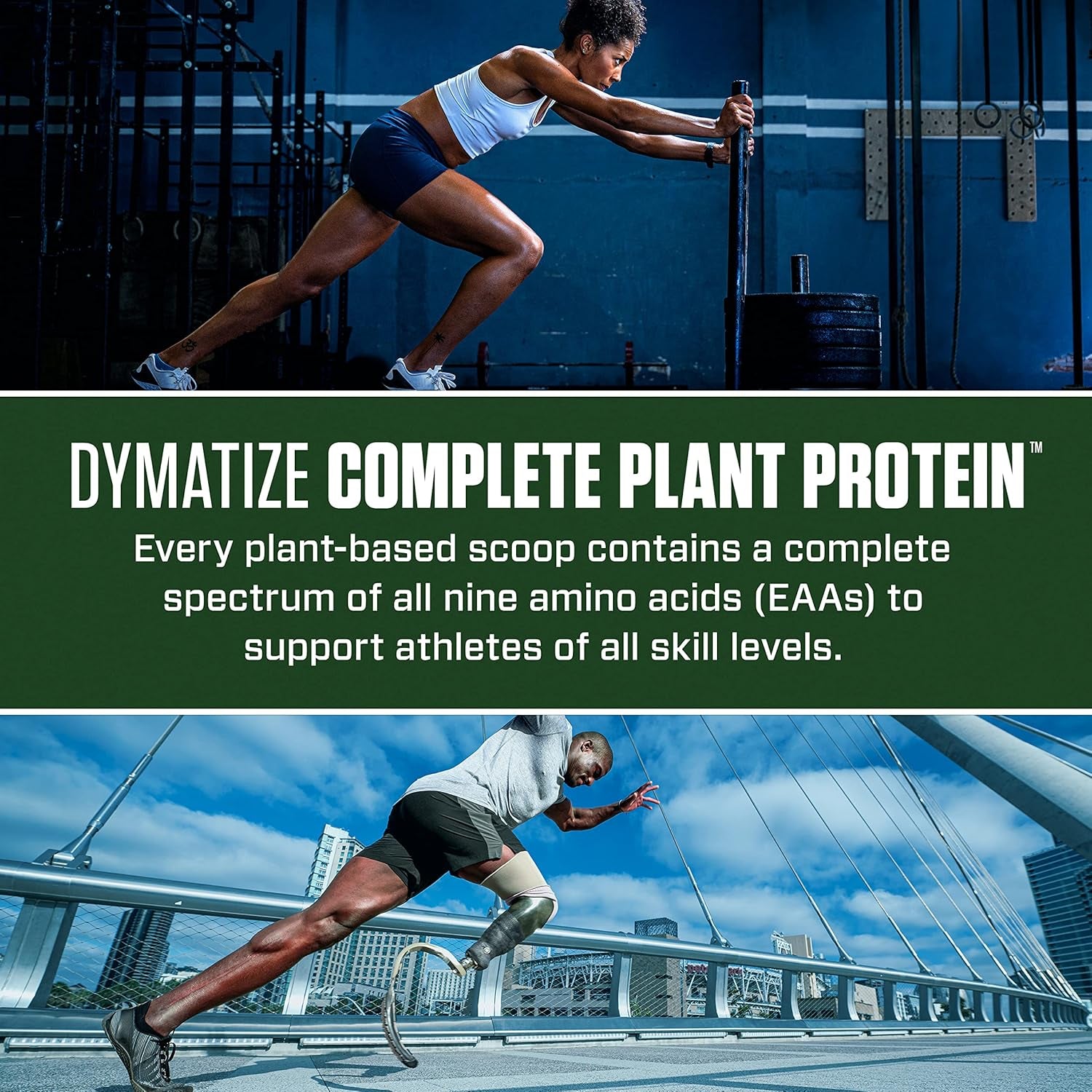 Vegan Plant Protein, Smooth Vanilla, 25G Protein, 4.8G Bcaas, Complete Amino Acid Profile, 15 Servings