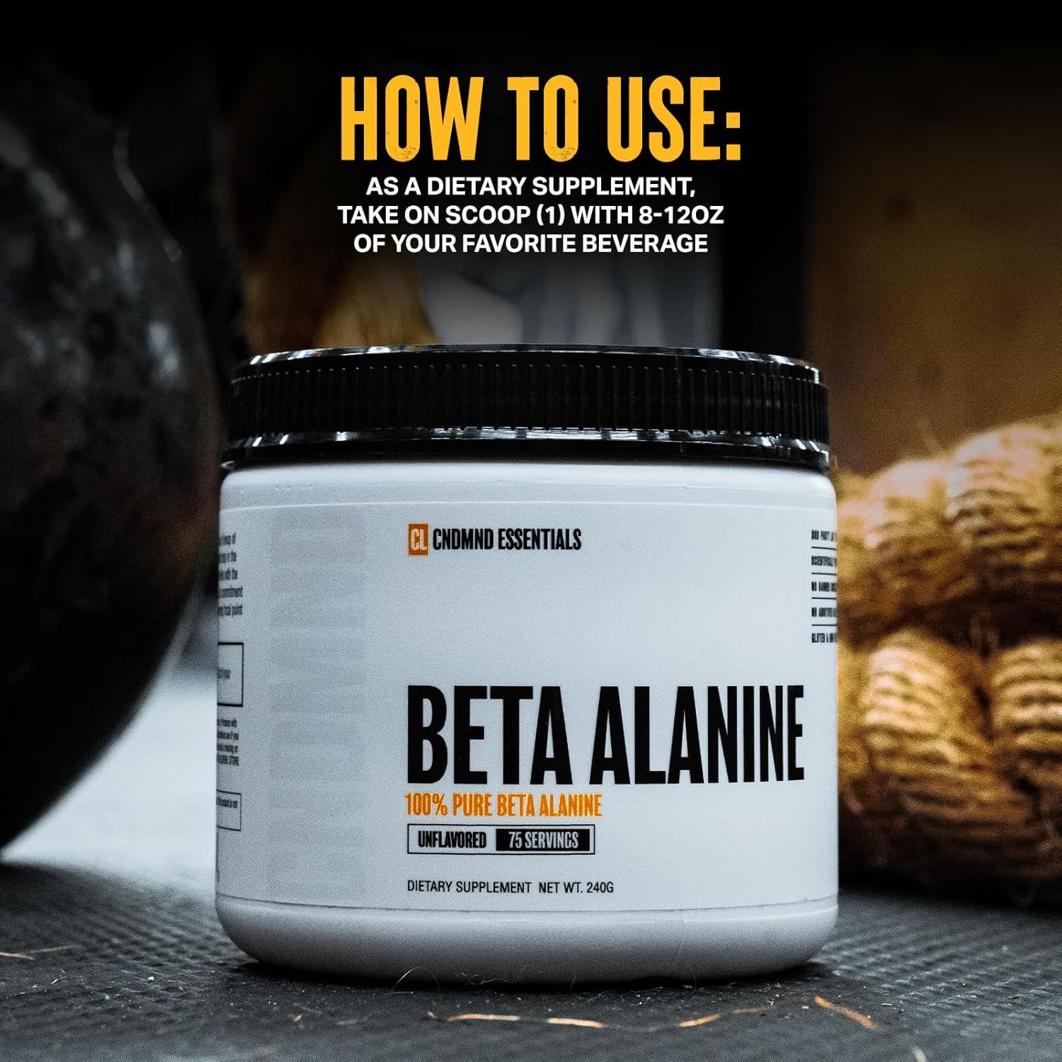 Condemned Labz 100% Pure Beta Alanine Powder - Unflavored 