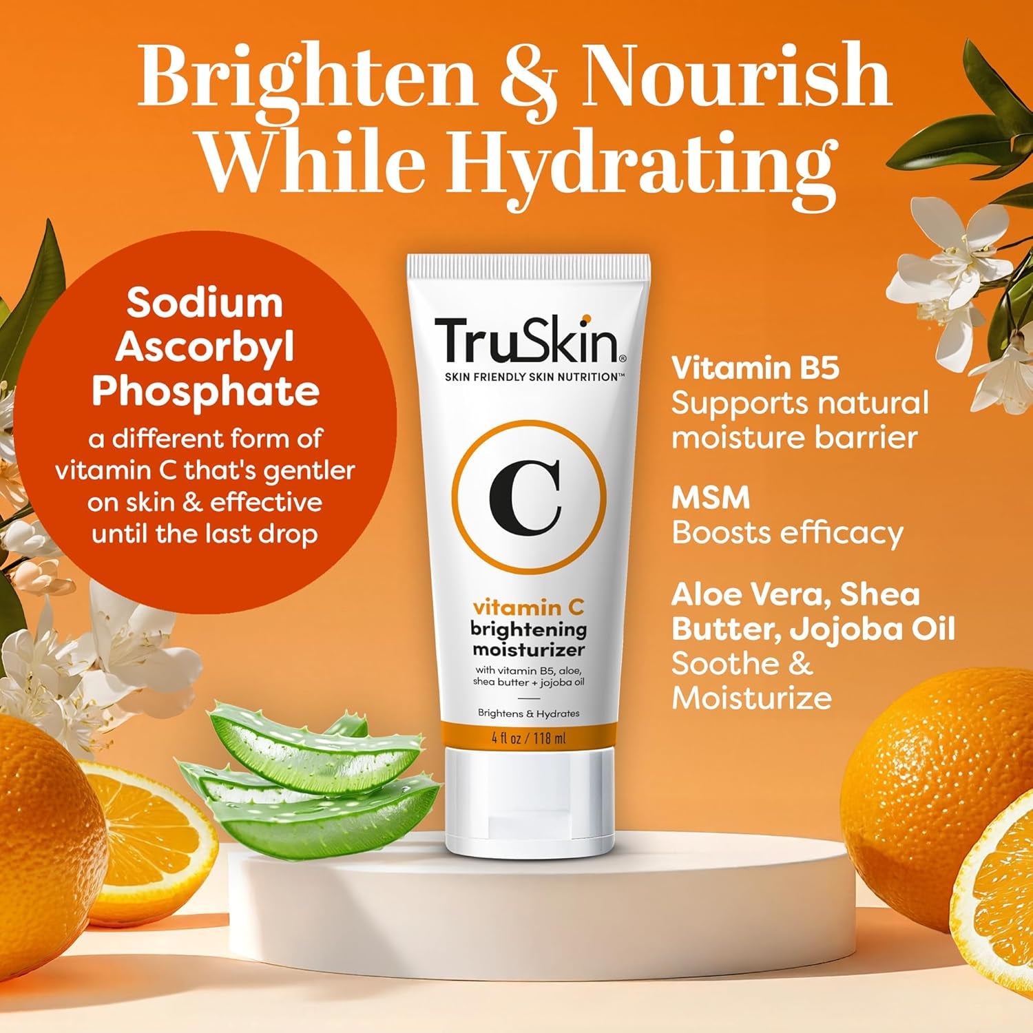 Super C Duo with Vitamin C plus Super Serum for Face, 1 Fl Oz & Vitamin C Brightening Moisturizer, 2 Fl Oz – anti Aging Skin Care Gift Set for Hydrated, Smooth & Firmer-Looking Skin