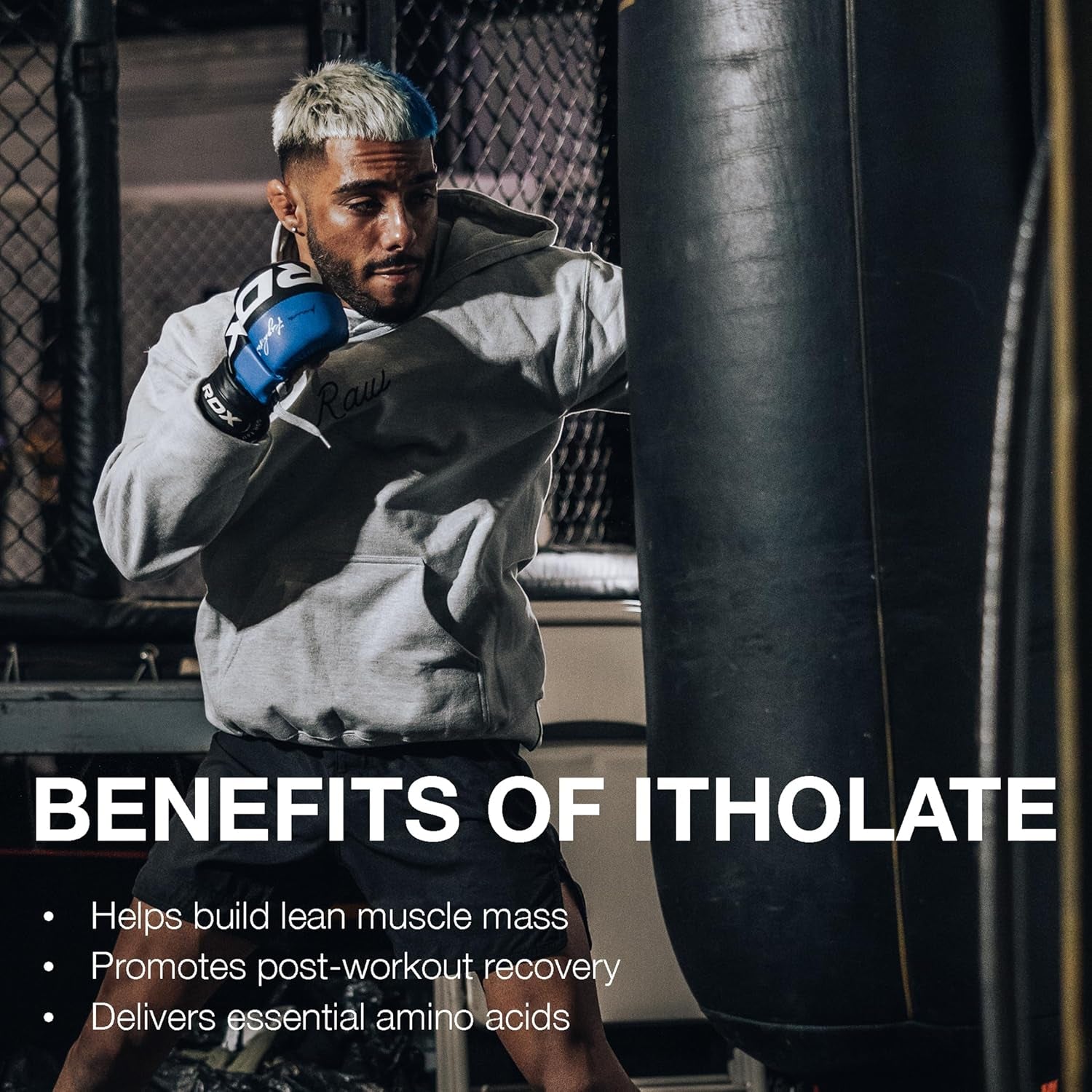 Raw Nutrition Whey Isolate Protein Powder - Strawberry Bumcake (CBUM Itholate Protein)